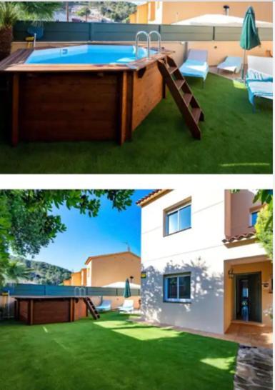 Villa Raco Del Garraf Ca La Matilde House Bbq And Pool Olivella Exterior foto